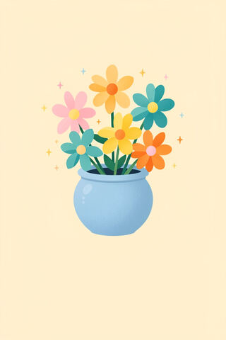 Cheerful Blooms