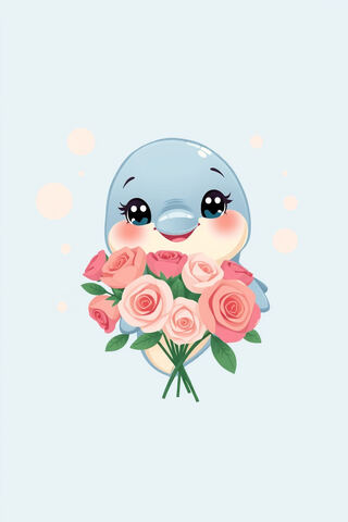 Dolphin Blooms