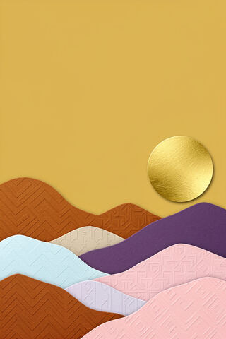 Embossed Peaks