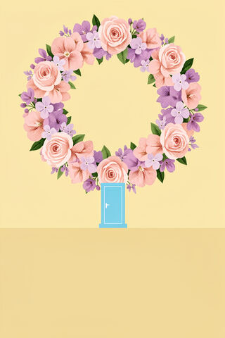 Pastel Porch