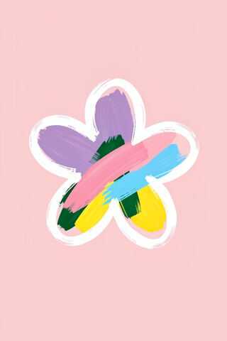 Brushstroke Bloom