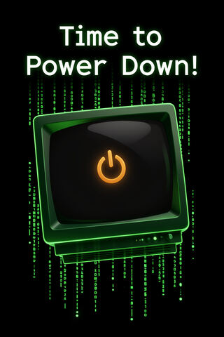 Neon Logout
