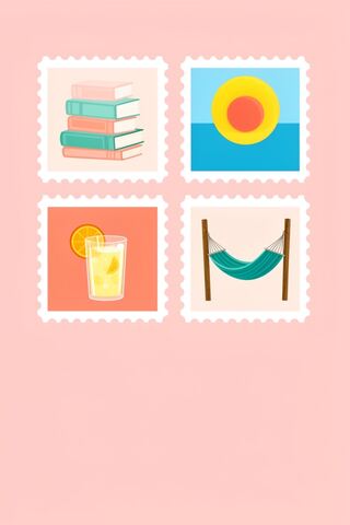 Pastel Postage